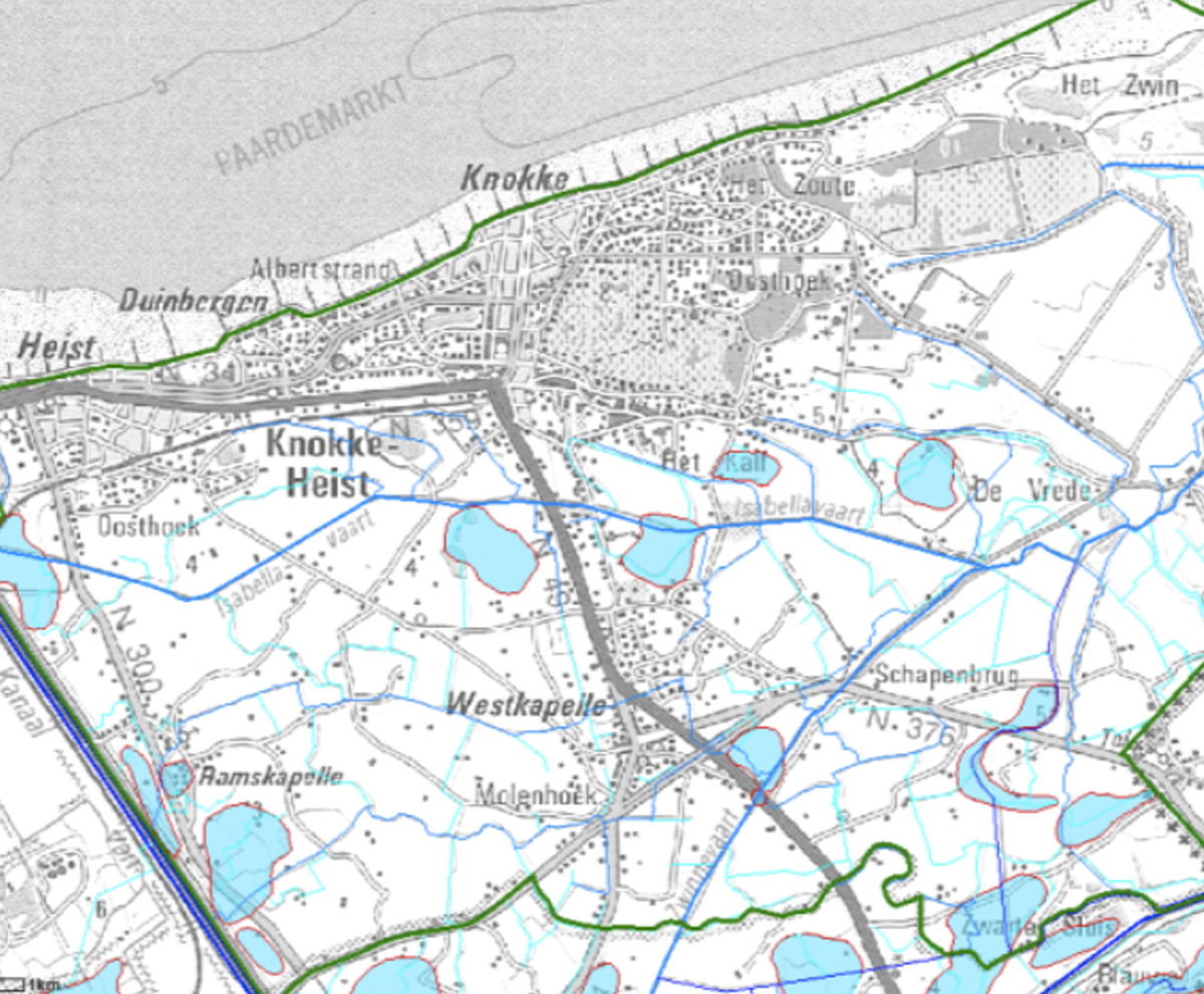 Cas de référence Commune de Knokke